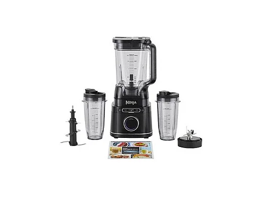 Mixeur Ninja Detect Power Blender Pro 1200W - 2-en-1 - 2L - 15 modes - 10 vitesses - Noir