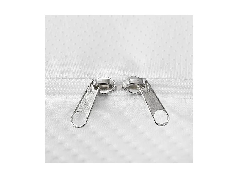 Matelas Mémoire de Forme 90x200 cm, avec surmatelas amovible, ép.16cm, Certifié Oeko-Tex, Respirant, Fermeté Moyenne