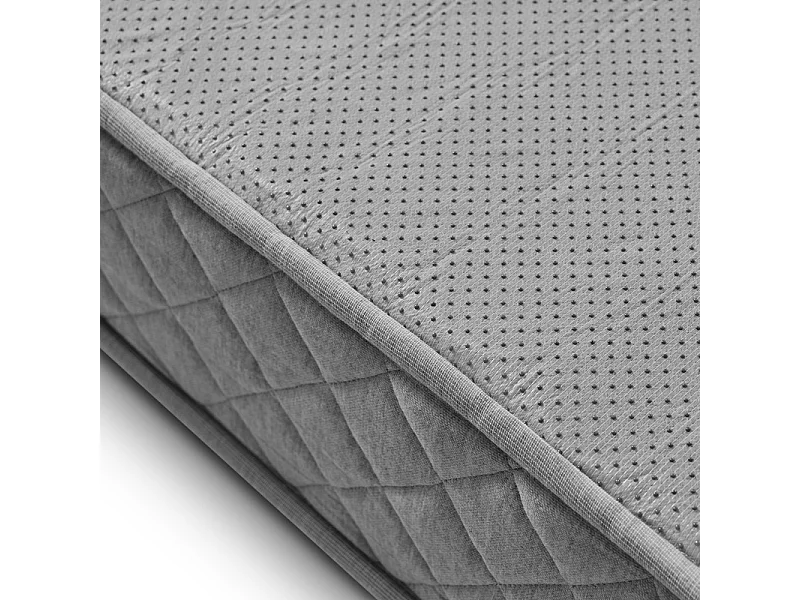 Matelas Orthopédique 90x200 cm anti-feu, avec 4 poignées, OEKO-TEX®, ép.20cm, Respirant, 7 Zones ressorts ensachés