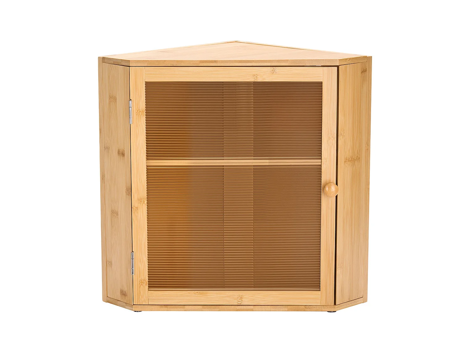 Hoekbroodbak SucceBuy Keukenblad 2 Laags, Opslagcontainer voor Brood in Rustieke Stijl, Grote Capaciteit, Voedselopslag