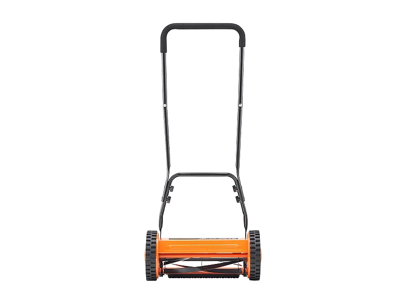 Handrasenmäher SucceBuy, Schnittbreite 40cm, Ausgestattet mit 5 Stahlklingen, Kein Motor, Verstellbare Schnitthöhe 1.5 bis 4.5 cm