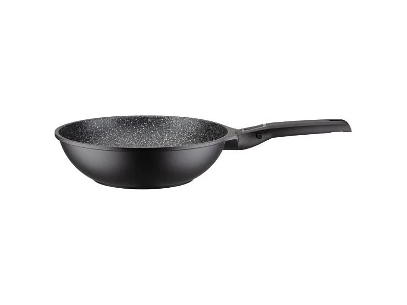 Wok fonte d'aluminium - GSW - EASY CLICK - 28 cm - Induction