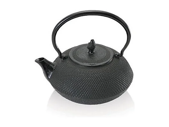 Théière en Fonte Noire Beka 1.2L - Conservation Chaleur - Filtre Amovible - Induction