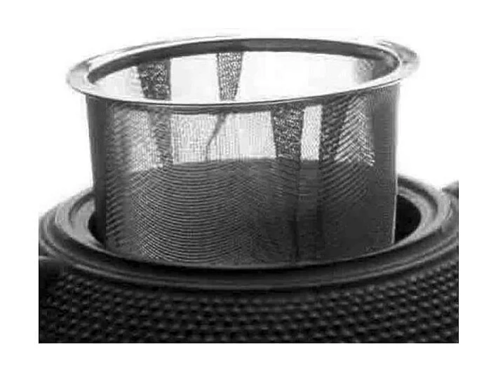 Théière en Fonte Noire Beka 1.2L - Conservation Chaleur - Filtre Amovible - Induction