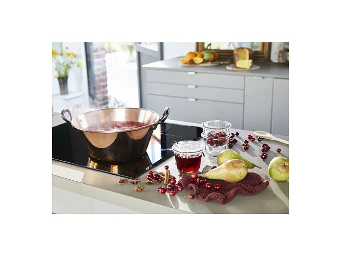 Bassine à confiture en cuivre 26cm 3L induction Baumalu - Faites vos confitures maison comme autrefois !
