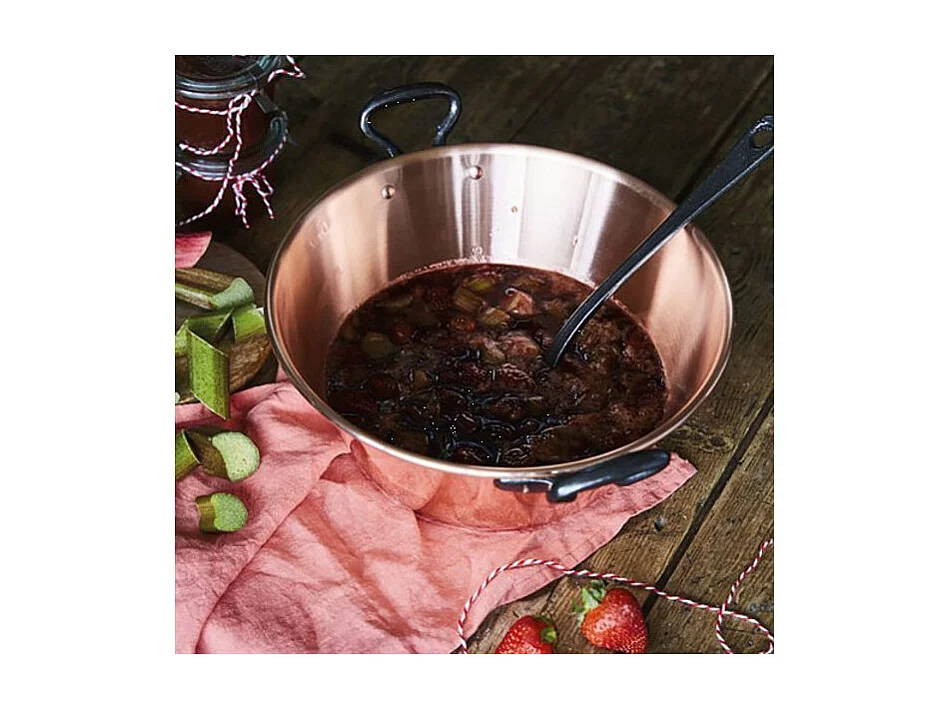Kupfermarmeladentopf 26cm 3L Induktion Baumalu - Machen Sie Ihre Marmeladen wie früher selbst!