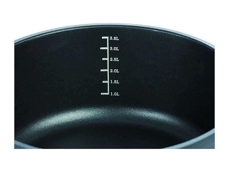 Faitout fonte d'aluminium - GSW - SILCOGUSS - 28 cm - Induction - Noir