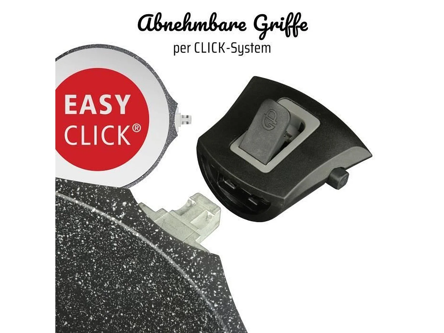 Marmite fonte d'aluminium - GSW - EASY CLICK - 24 cm - Induction