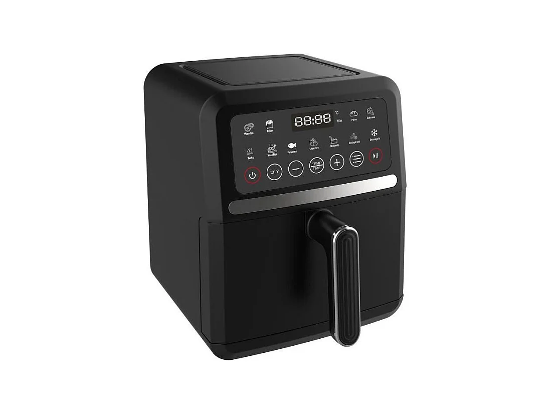 Friteuse diététique - LITTLE BALANCE - 8725 - Crousty light - 5 L - 1500 W - 12 programmes - Noir