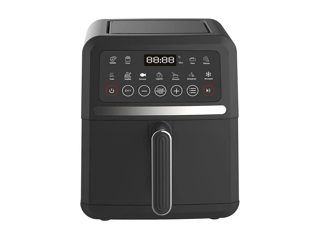 Friteuse diététique - LITTLE BALANCE - 8725 - Crousty light - 5 L - 1500 W - 12 programmes - Noir