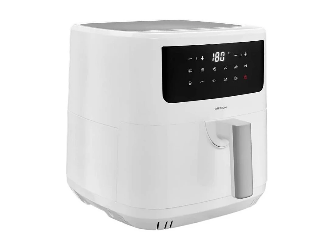 Friteuse a Air Chaud - MEDION - 50073000 - 2150 W - Ecran tactile - 9 programmes - Blanc