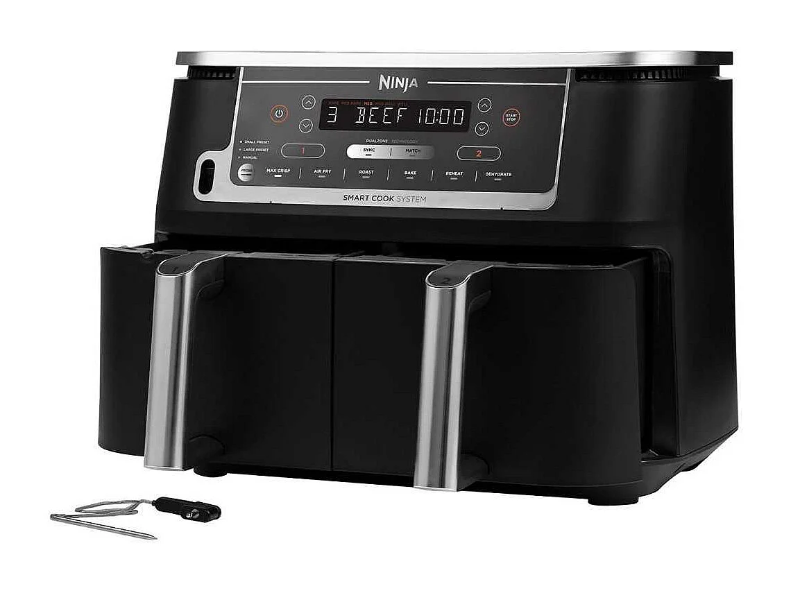 Freidora Ninja Foodi Dual Zone AF451EU 2600 W Negro