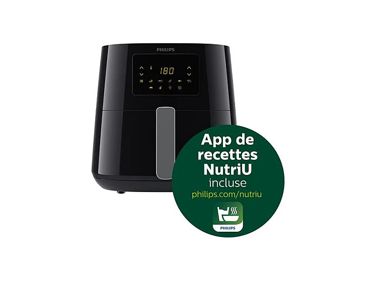 Philips Friteuse 6.2l 2000w noir - hd9270/96