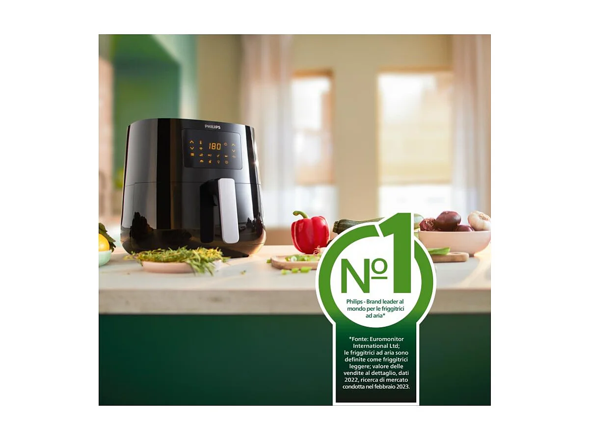 Philips Friteuse 6.2l 2000w noir - hd9270/96