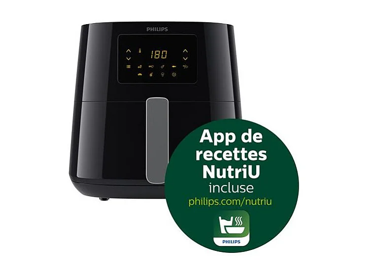 Philips Friteuse 6.2l 2000w noir - hd9270/96
