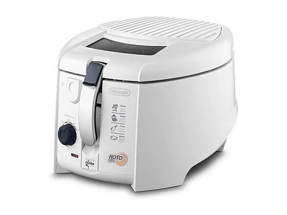 Friteuse DELONGHI F28311 - Acier inoxydable - 1800W - Capacité 1,2L - Systeme Easy Clean - L36,1 x P31 x H23,9 cm - Blanc