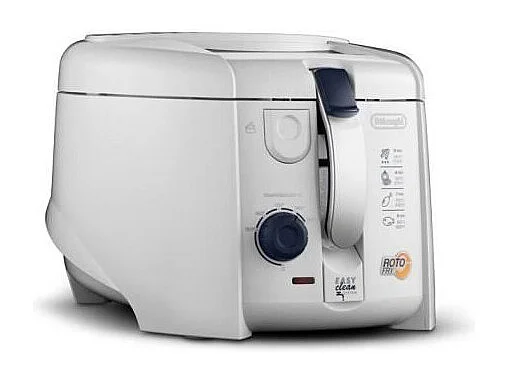 Friteuse DELONGHI F28311 - Acier inoxydable - 1800W - Capacité 1,2L - Systeme Easy Clean - L36,1 x P31 x H23,9 cm - Blanc