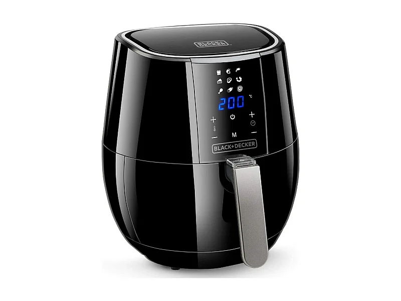 Friggitrice ad Aria senza Olio Digitale Black e Decker BXAF3500E Indipendente Nero