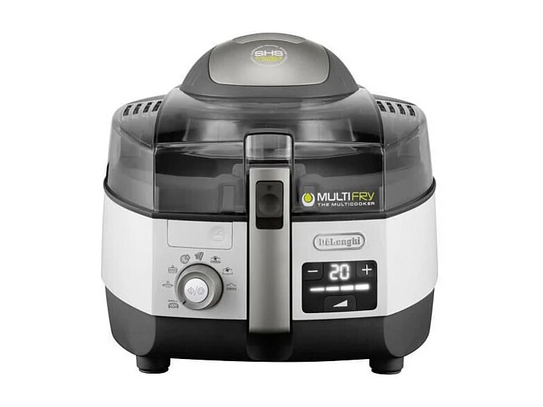 DELONGHI FH1396/1 Friteuse sans huile MultiFry - Blanc/Noir