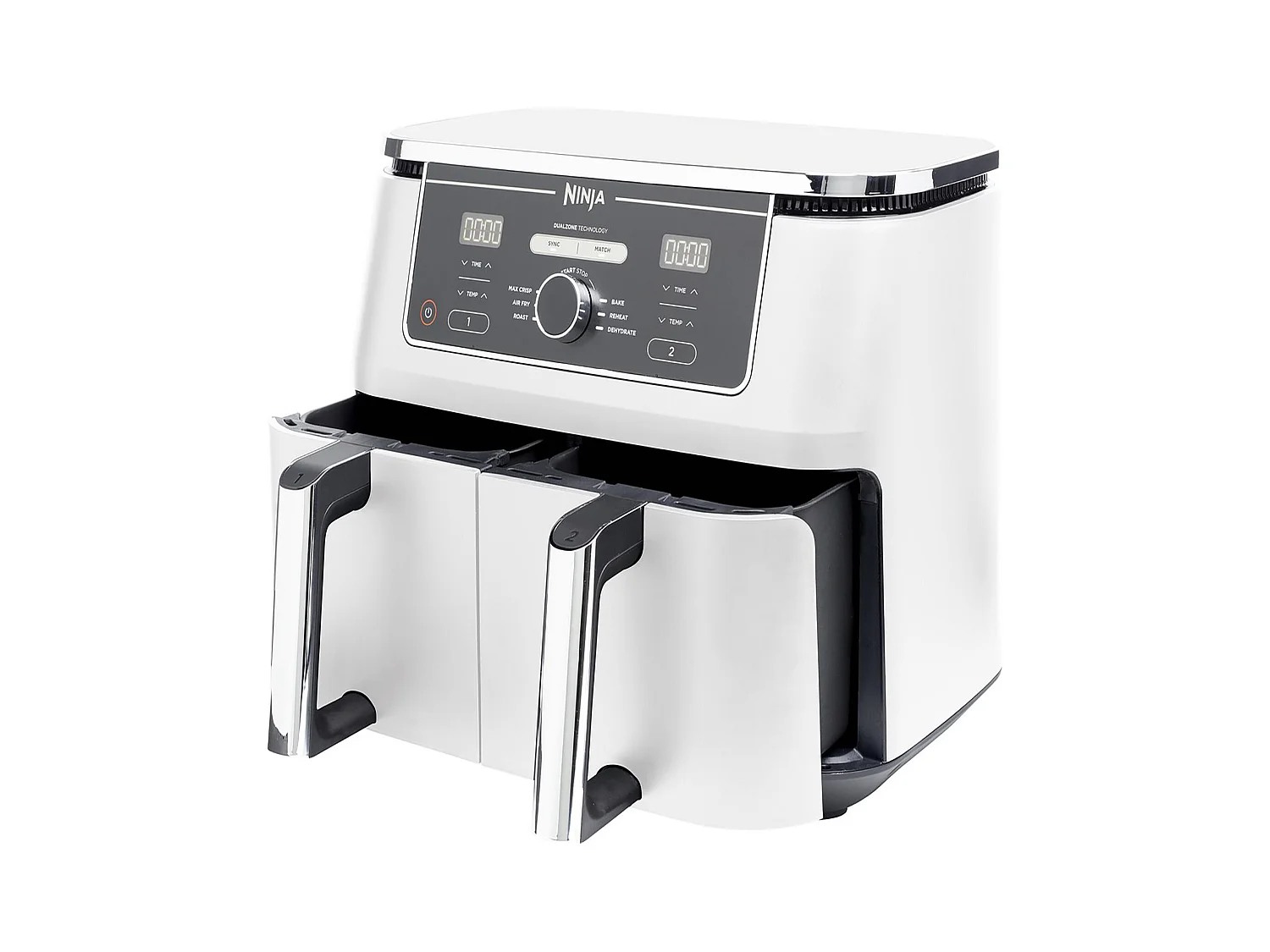 Friteuse sans huile Ninja AF400EUWH Foodi MAX DualZone 2600 W Blanc