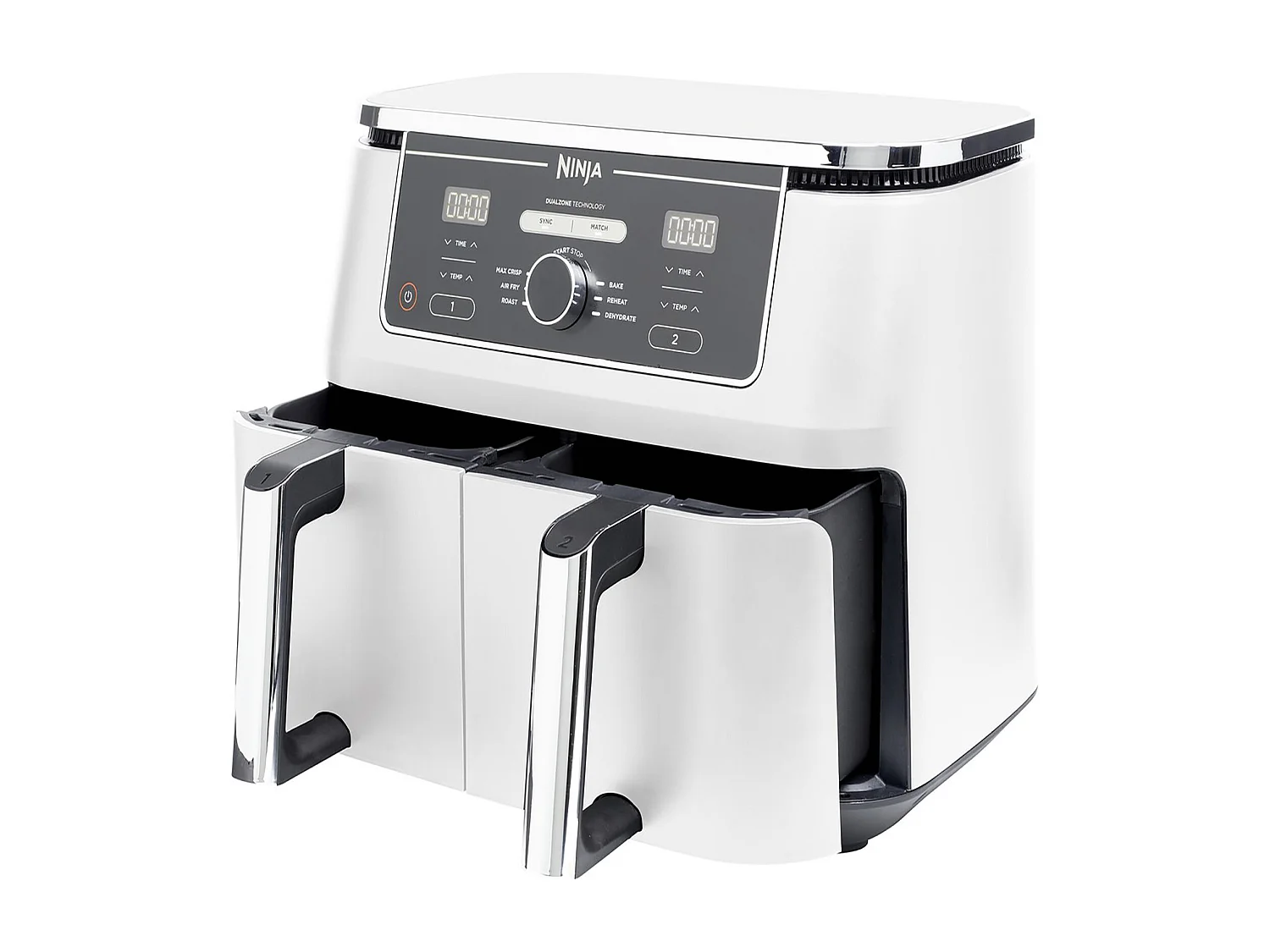 Friteuse sans huile Ninja AF400EUWH Foodi MAX DualZone 2600 W Blanc