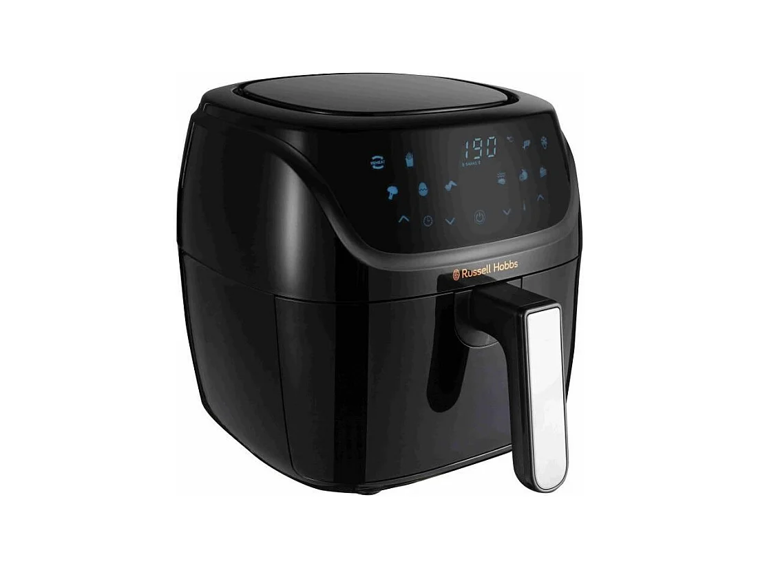 Friteuse a air - RUSSELL HOBBS - SatisFry Medium 4L - 27160-56 - 1350 W - 4 L - 10 programmes - Noir