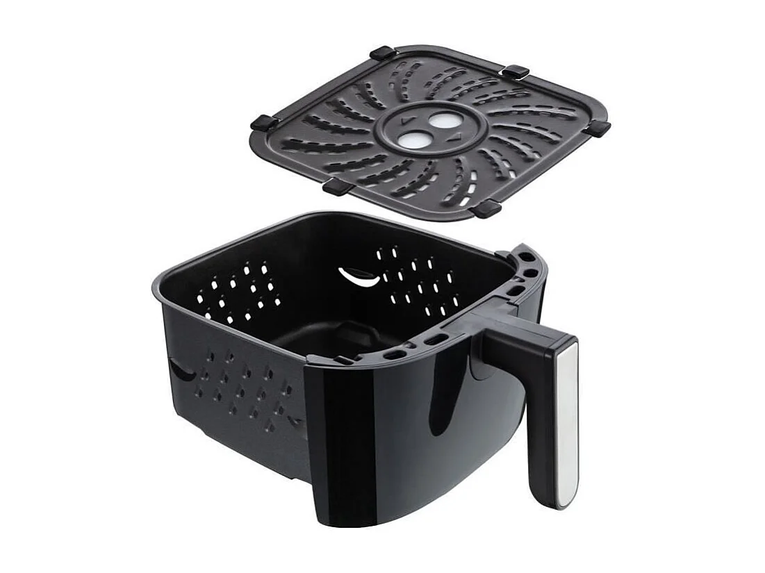 Friteuse a air - RUSSELL HOBBS - SatisFry Medium 4L - 27160-56 - 1350 W - 4 L - 10 programmes - Noir