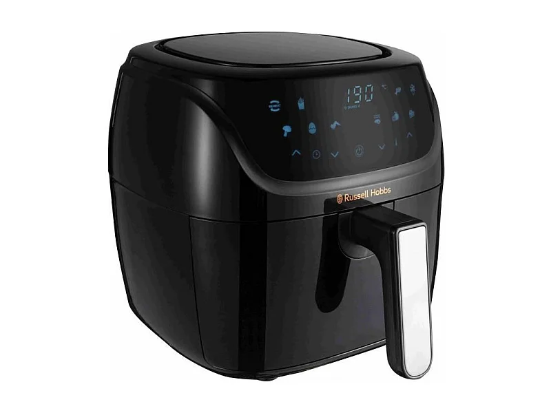 Friteuse a air - RUSSELL HOBBS - SatisFry Medium 4L - 27160-56 - 1350 W - 4 L - 10 programmes - Noir