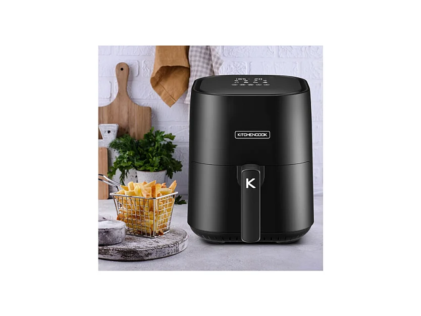 Friteuse sans huile Kitchen Cook FRENCHIFRY 4 1200 W Noir