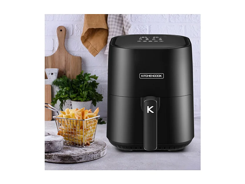 Friteuse sans huile Kitchen Cook FRENCHIFRY 4 1200 W Noir