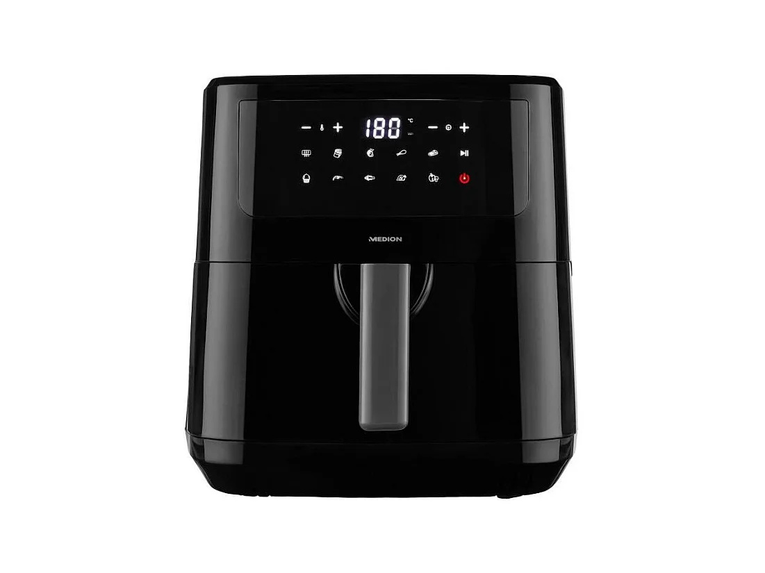 Friteuse a Air Chaud - MEDION - 50072999 - 2150 W - Ecrant tactile - 9 programmes - Noir
