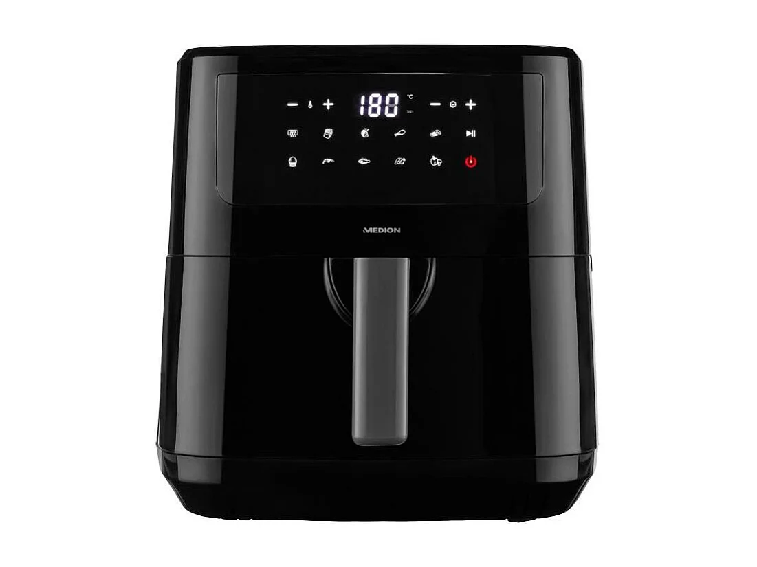 Friteuse a Air Chaud - MEDION - 50072999 - 2150 W - Ecrant tactile - 9 programmes - Noir