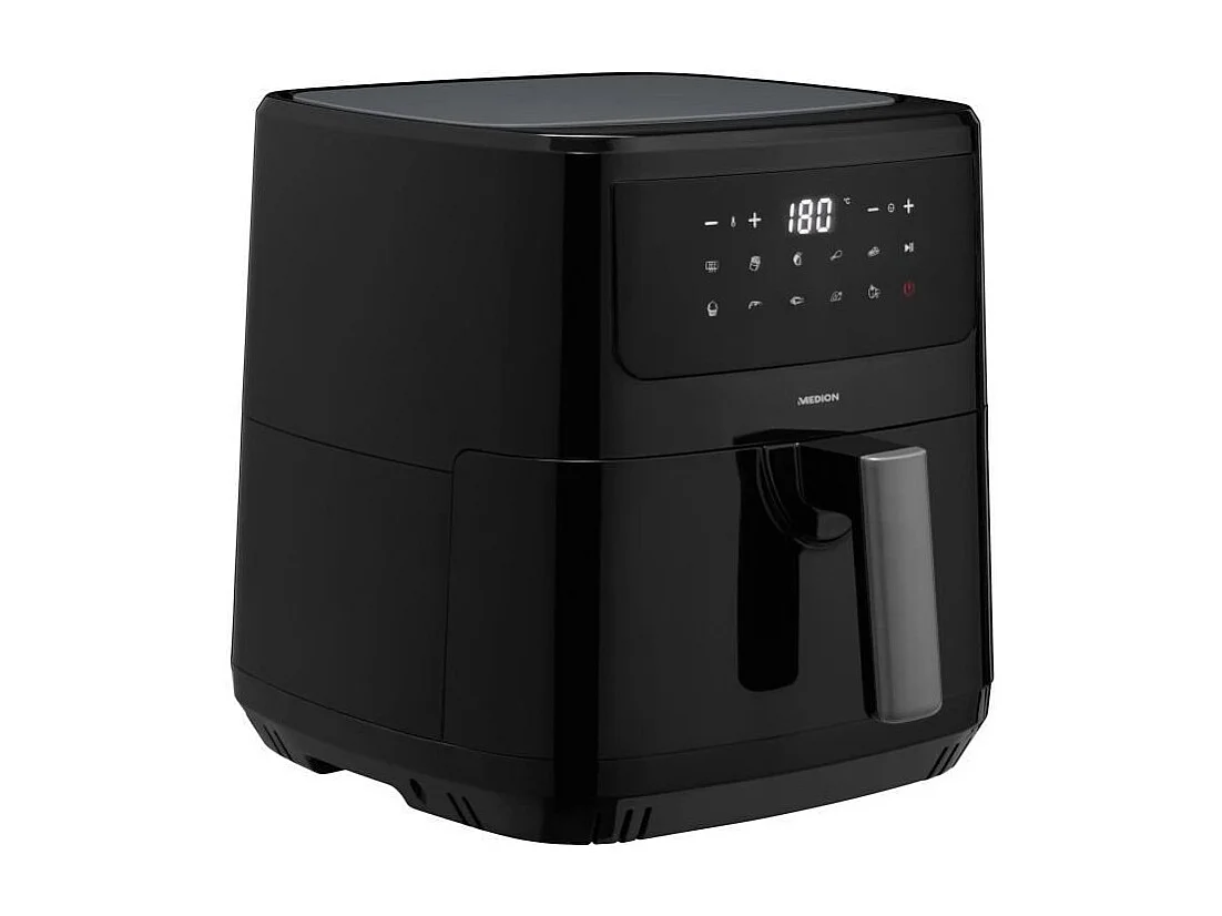 Friteuse a Air Chaud - MEDION - 50072999 - 2150 W - Ecrant tactile - 9 programmes - Noir