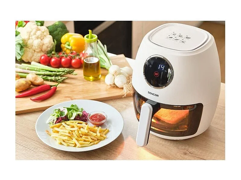 Airfryer - SENCOR - SFR 5340WH - 1300 W - 3,5 L - Blanc