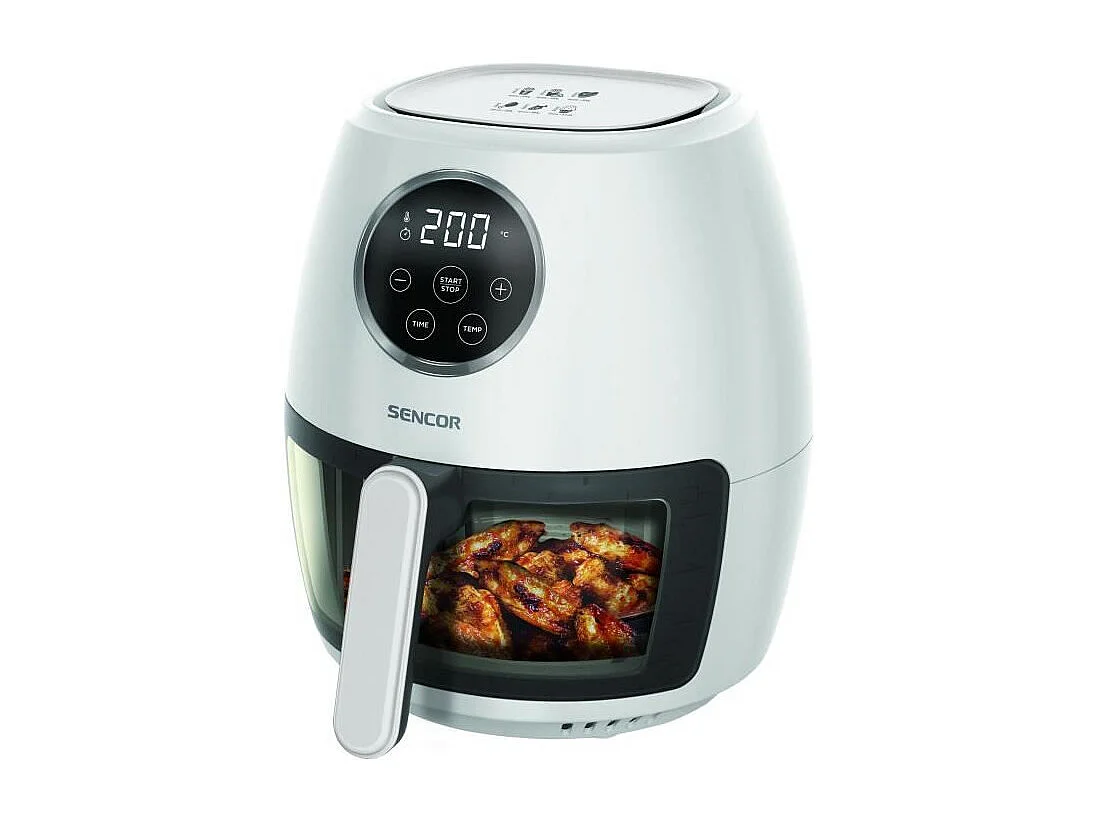 Airfryer - SENCOR - SFR 5340WH - 1300 W - 3,5 L - Blanc