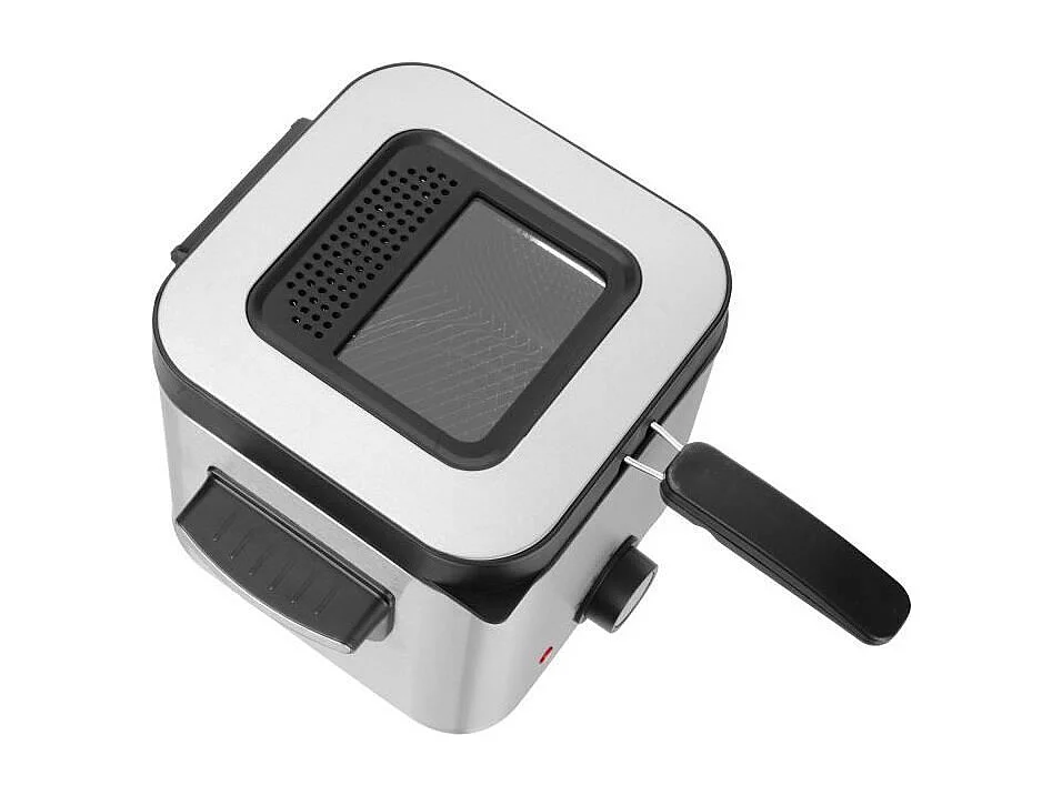 Friteuse - SENCOR - SFR 6200SS - 900 W - 1,5 L - Noir / Acier inoxydable