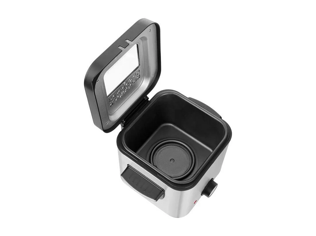 Friteuse - SENCOR - SFR 6200SS - 900 W - 1,5 L - Noir / Acier inoxydable