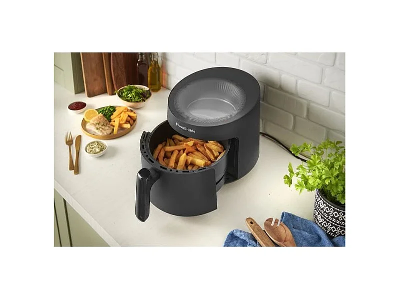 Friteuse sans huile RUSSELL HOBBS - SatisFry Air Panoramic 27420-56 - Capacité 5L - 10 programmes de cuisson - 1500W - Noir
