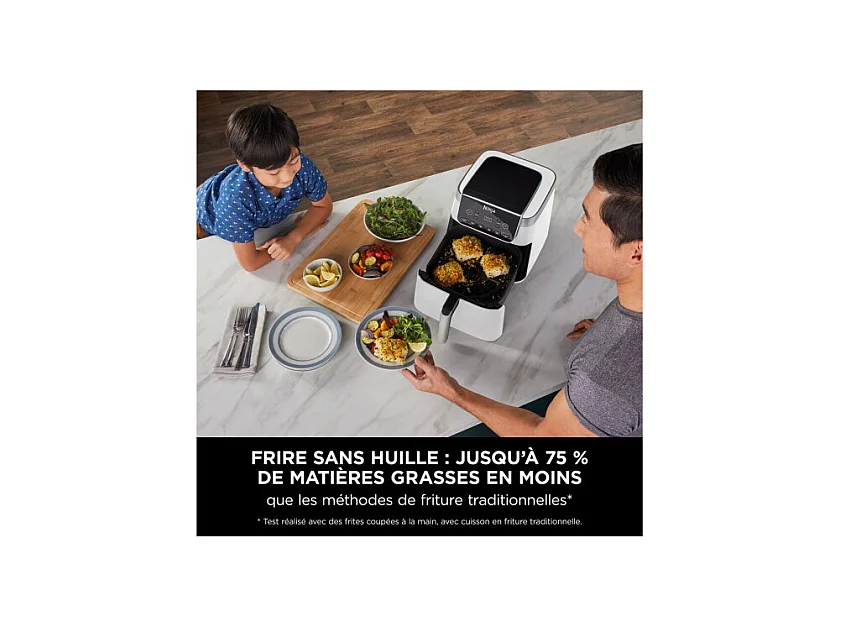 Friteuse sans huile Ninja AF180EUWH Blanche