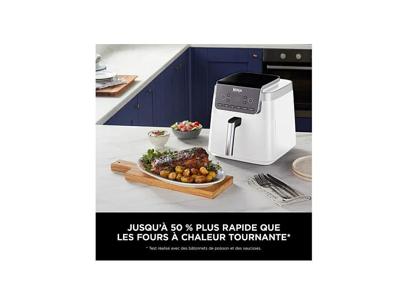 Friteuse sans huile Ninja AF180EUWH Blanche