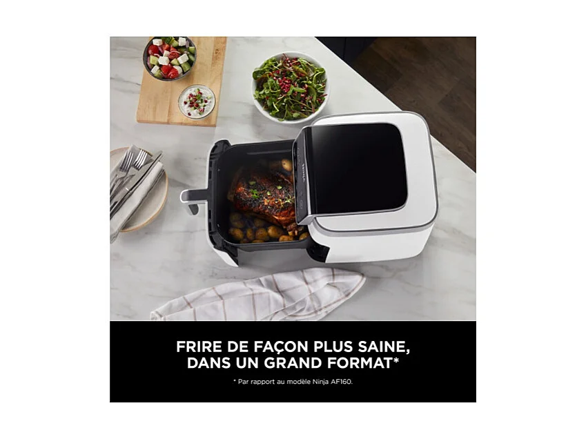 Friteuse sans huile Ninja AF180EUWH Blanche