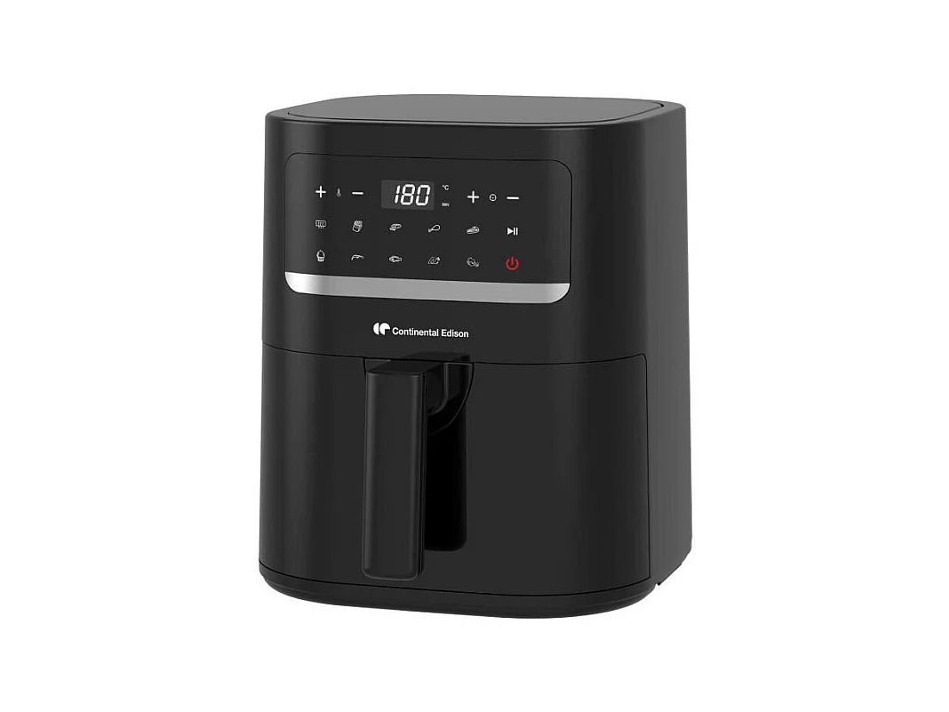 Friteuse a Air Sans huile CONTINENTAL EDISON - FRSH1400B - 4,5 L - Noir - 1400W