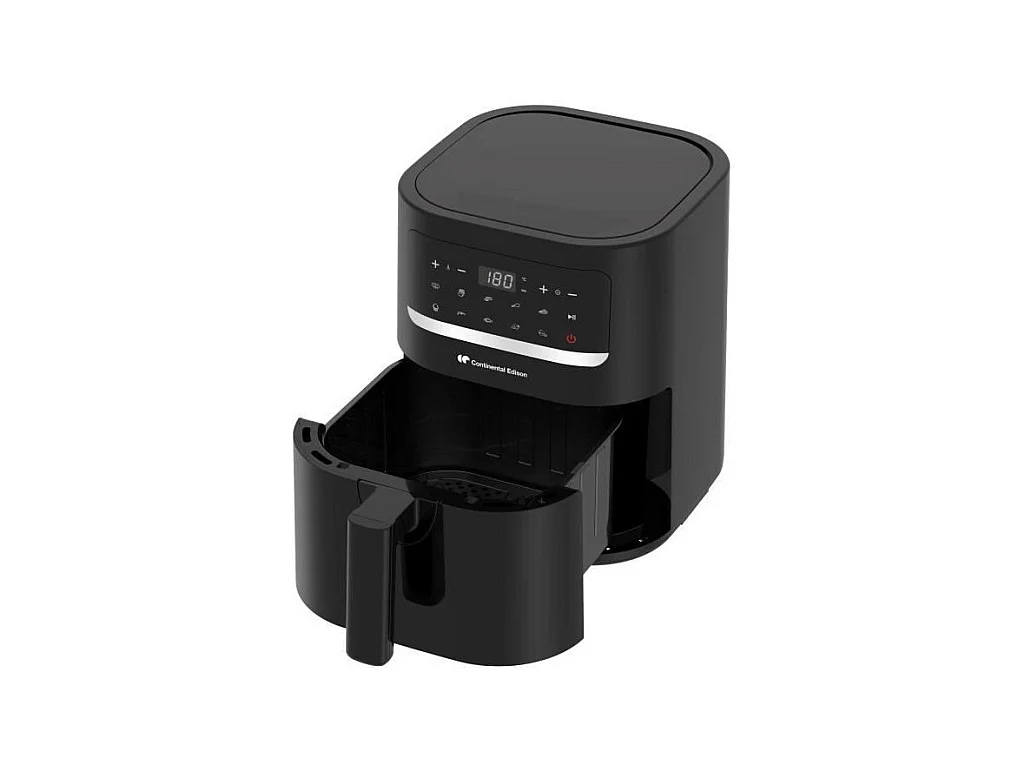 Friteuse a Air Sans huile CONTINENTAL EDISON - FRSH1400B - 4,5 L - Noir - 1400W