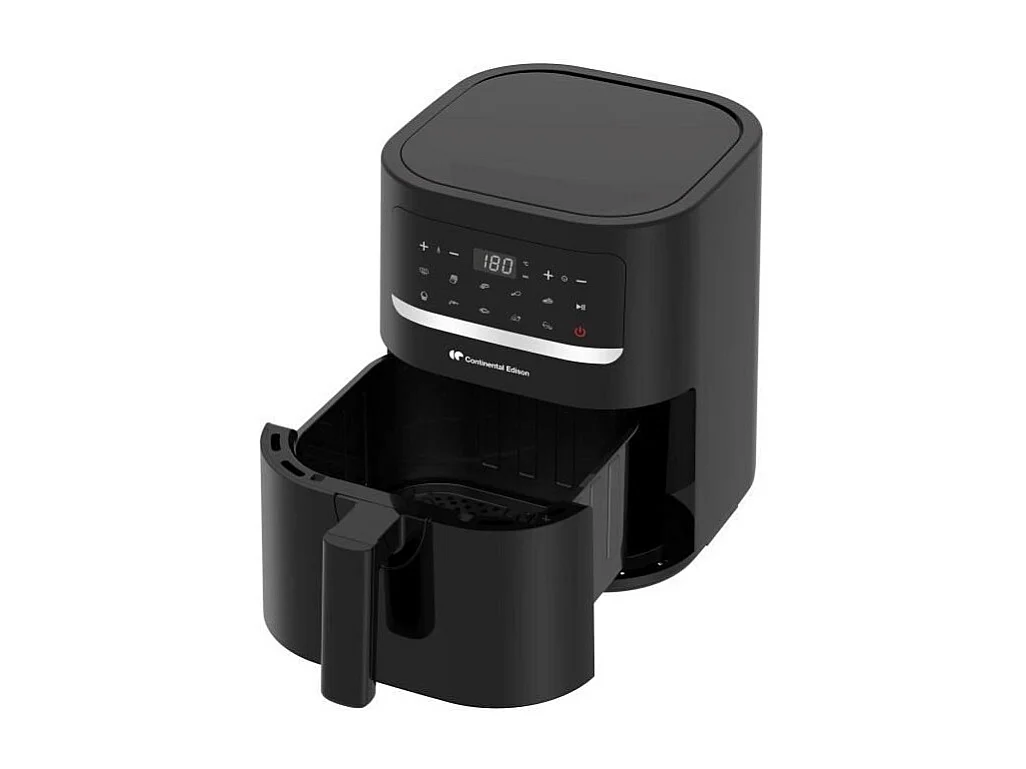 Friteuse a Air Sans huile CONTINENTAL EDISON - FRSH1400B - 4,5 L - Noir - 1400W