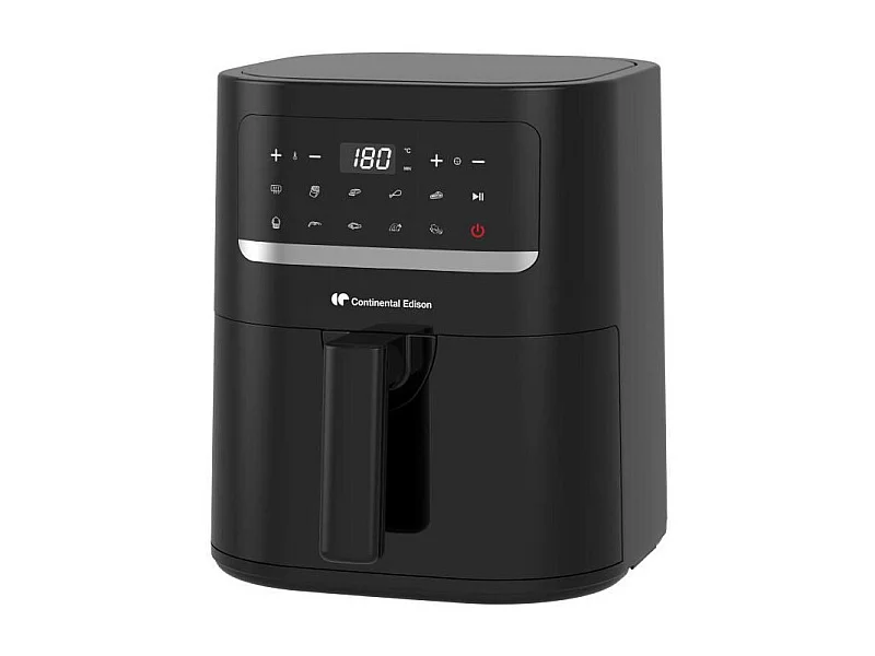 Heteluchtfriteuse Zonder Olie Continental Edison FRSH1400B 4,5 L Zwart 1400W