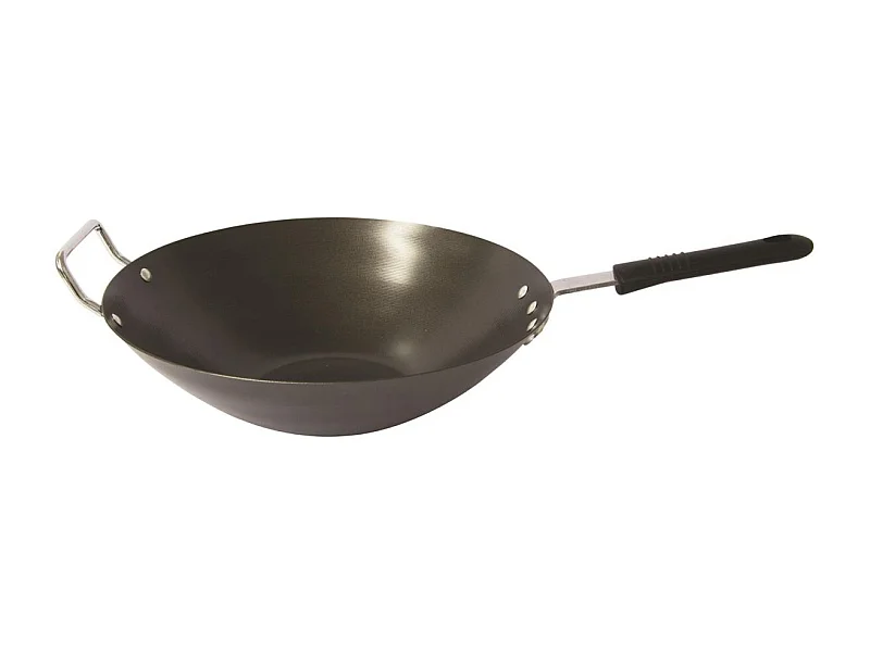 Wok Acier 33cm Tous Feux - MAXON