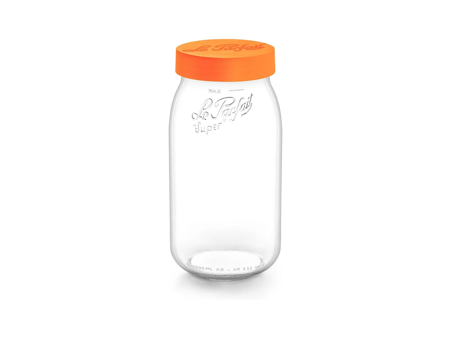 Bocal à vis Colors de 2 L (lot de 6)