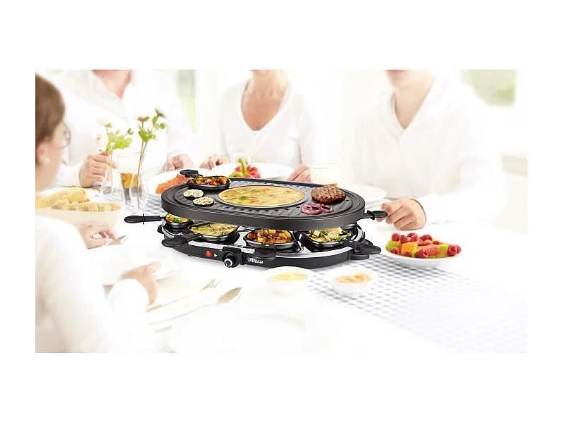 PRINCESS 162700 Appareil a raclette 8 personnes - Noir