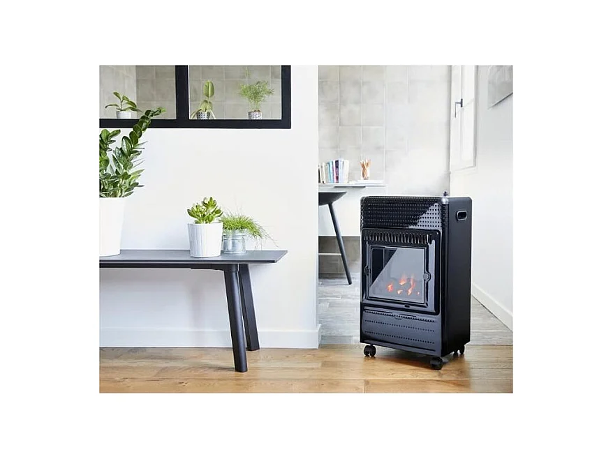 Chauffage d'Appoint Gaz Butane Ektor Fire 3400 Watts - Recommandé par Butagaz