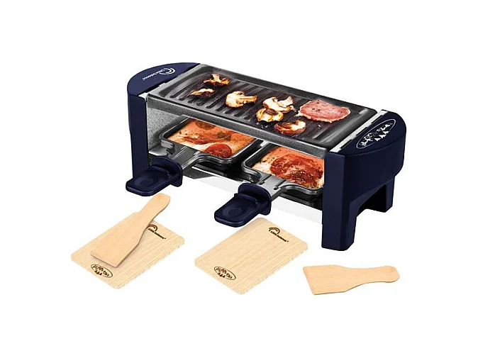 Raclette 2 Personen 350W Meuuuh Blau Nacht Little Balance - 8616
